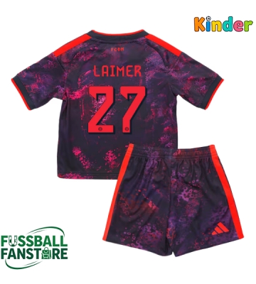 Bayern Munich Konrad Laimer #27 Replik 3rd trikot Kinder 2026-27 Kurzarm (+ Kurze Hosen)